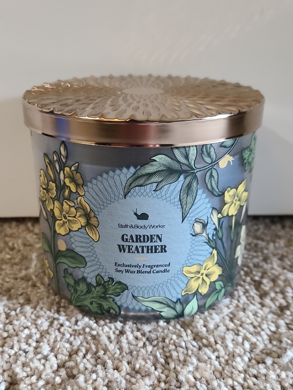 GARDEN WEATHER 3 Wick Candle Bath And Body Works